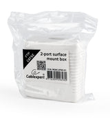 Gembird NCAC-2F5E-01 netværks-splitter Hvid
