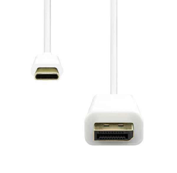 ProXtend USBC-DP-0005W videokabel adapter 0,5 m USB Type-C DisplayPort Hvid