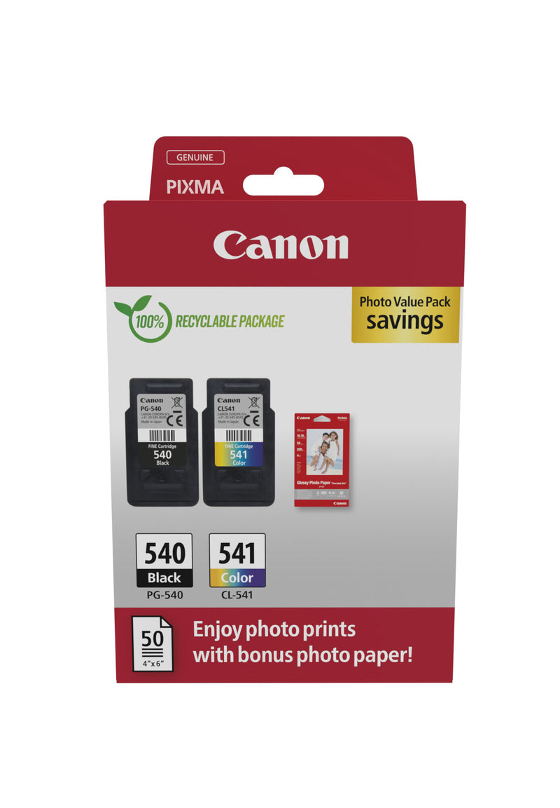 Canon 5225B013 blækpatron 2 stk Original Sort, Blå, Magenta, Gul