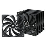 ARCTIC F12 Computerkabinet Ventilator 12 cm Sort 5 stk