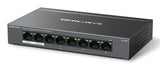 Mercusys MS108GP netværksswitch Administreret Gigabit Ethernet (10/100/1000) Strøm over Ethernet (PoE) Sort