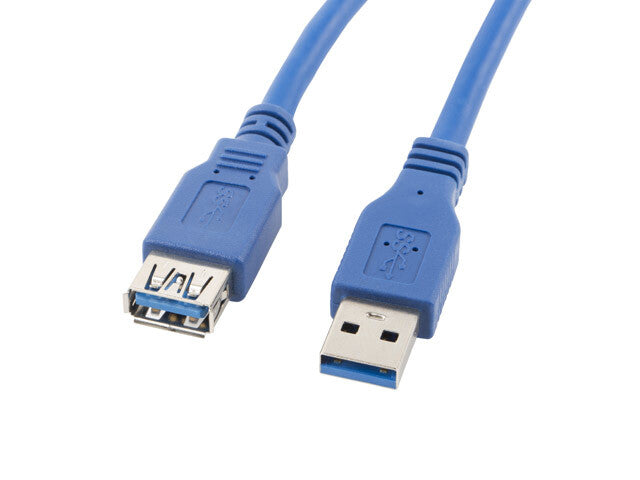 Lanberg CA-US3E-10CC-0030-B USB-kabel 3 m USB A Blå