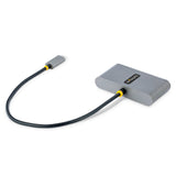 StarTech.com 5G2A2CPDB-USB-C-HUB interface hub USB 3.2 Gen 1 (3.1 Gen 1) Type-C 5000 Mbit/s Grå