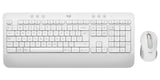 Logitech 920-011032 tastatur Mus inkluderet Kontor Bluetooth QWERTY US International Hvid