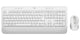 Logitech 920-011032 tastatur Mus inkluderet Kontor Bluetooth QWERTY US International Hvid