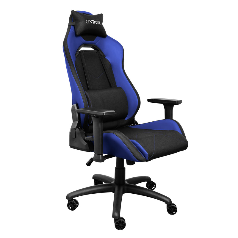 Trust GXT 714 RUYA Universal gamingstol Sort, Blå