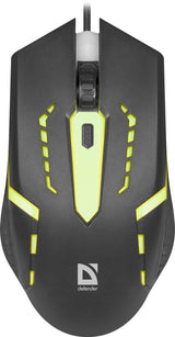 Defender FLASH MB-600L mus Spil Ambidextrous USB Type-A Optisk 1200 dpi