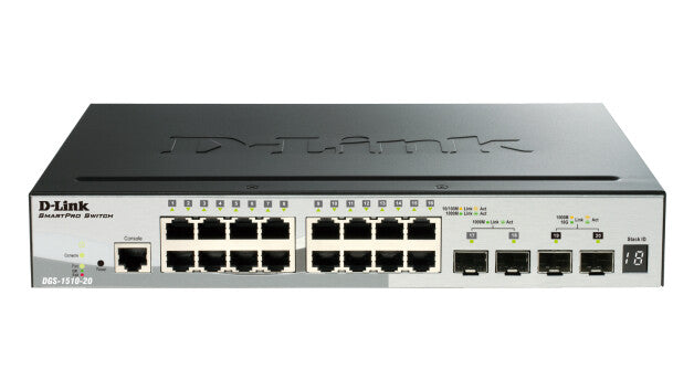 D-Link DGS-1510-52XMP Administreret L3 Gigabit Ethernet (10/100/1000) Strøm over Ethernet (PoE) Sort