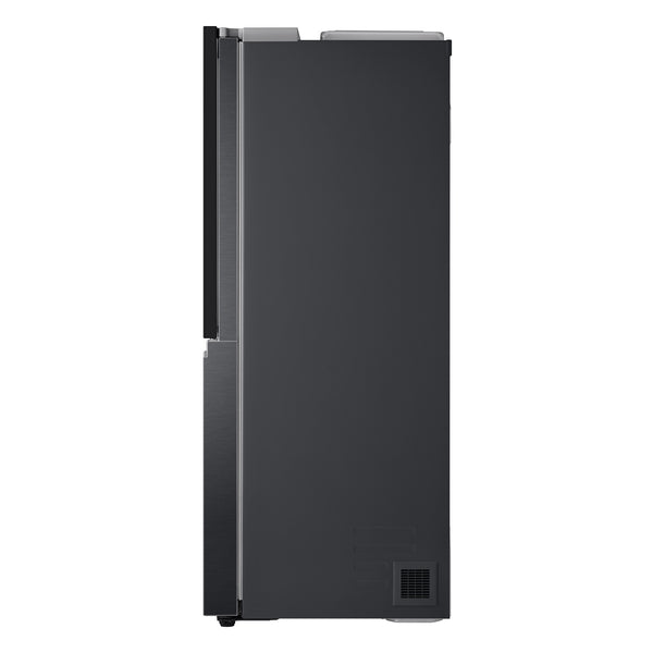 LG InstaView GSXV91MCAE side-by-side køle-fryseskab Fritstående 635 L Sort