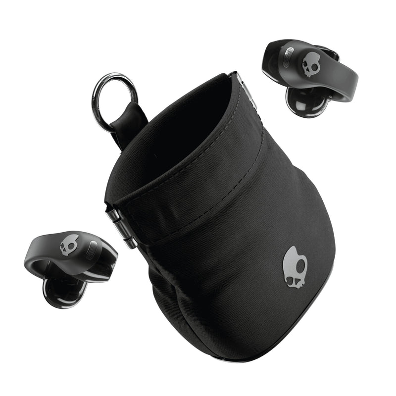 Skullcandy Push 720 Open Headset Trådløs Øre-clip-on Musik Bluetooth Sort, Sølv