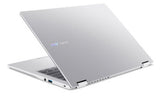 Acer Swift 14 AI SFSP14-I51T-93NW Copilot+ PC Intel Core Ultra 9 386H Hybrid (2-i-1) 35,6 cm (14") Berøringsskærm WUXGA 16 GB DDR5-SDRAM 512 GB SSD Wi-Fi 7 (802.11be) Windows 11 Home Sølv QWERTZ Tysk