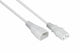 Kabelmeister SK1430-W005 el-ledning Hvid 0,5 m IEC C14 IEC C13