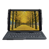 Logitech Universal Folio AZERTY Fransk Bluetooth Sort