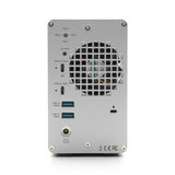 OWC Mercury Elite Pro Dual HDD/SSD kabinet Sølv 2.5/3.5"