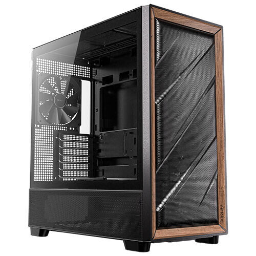 Antec 0-761345-10133-2 computeretui Midi Tower Sort, Træ