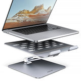 Axagon STND-LQ laptop stativ Stander til laptop og tablet Grå 43,9 cm (17.3")