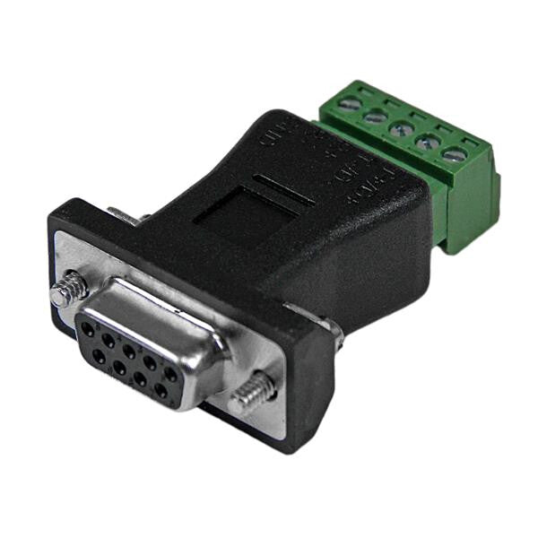 StarTech.com RS422 RS485 Serial DB9 -> Terminal Block Adapter Sort