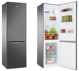 Amica FK2995.2FTH(E) Fritstående 250 L Sort, Rustfrit stål