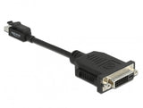 DeLOCK 65979 videokabel adapter 0,15 m Mini DisplayPort DVI Sort