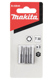 Makita B-23640 skruetrækker bit 3 stk