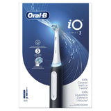 Oral-B 8006540731536 elektrisk tandbørste Voksen Roterende, pulserende tandbørste Sort, Hvid