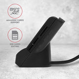 Axagon CRE-SM2 smartcard læser Indendørs USB USB 2.0 Sort
