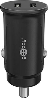 Goobay 59705 oplader til mobil enhed Strømbank, Smartphone, Tablet Sort Cigartænder Hurtig opladning Automatisk