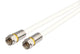 Kathrein ETF 300/S koaxial kabel 0,3 m F-type Hvid