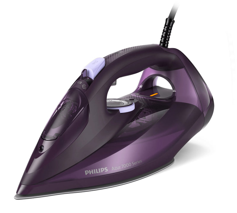 Philips 7000 series DST7051/30 strygejern Dampstrygejern SteamGlide Elite-strygesål 2800 W Lilla