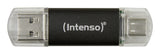 Intenso Twist Line USB-nøgle 256 GB USB Type-A / USB Type-C 3.2 Gen 1 (3.1 Gen 1) Anthracit