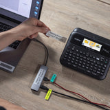 Brother PT-D610BTVP etiketprinter Termisk overførsel 180 x 360 dpi 30 mm/sek. Kabel & trådløs TZe Bluetooth