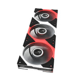 ASUS ROG Eurux GR120 ARGB Reverse Fan - Triple Pack Computerkabinet Ventilator 12 cm Sort, Hvid 3 stk