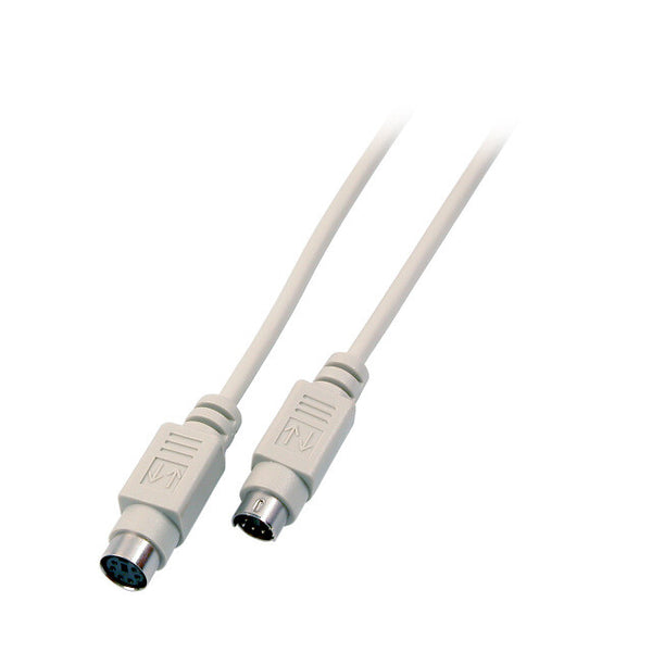 EFB Elektronik PS/2 5m PS/2-kabel 6-p Mini-DIN Beige