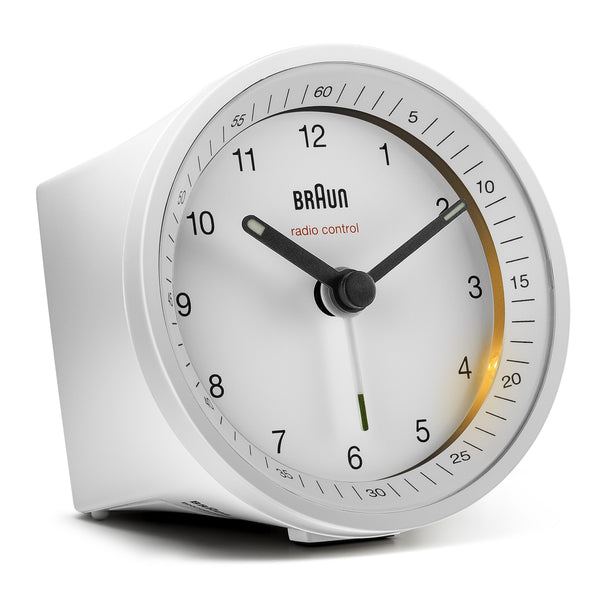 Braun BC07W-DCF Quartz alarmur Hvid