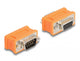DeLOCK 66741 kabel kønsskifter D-Sub 9 pin Orange