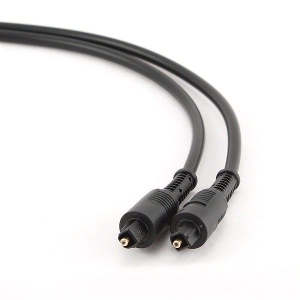 Gembird Toslink, 3m lydkabel Sort
