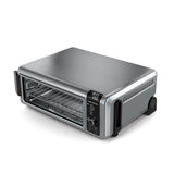 Ninja SP101 Enkelt 10 L Enkeltstående 2400 W Varmluftsteger Sort, Rustfrit stål