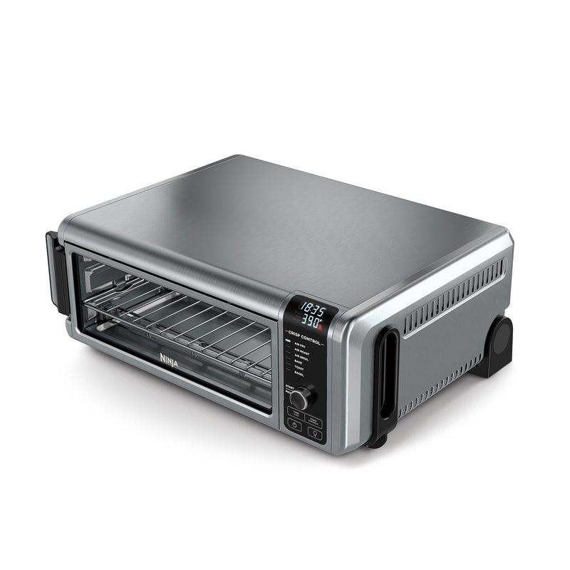 Ninja SP101 Enkelt 10 L Enkeltstående 2400 W Varmluftsteger Sort, Rustfrit stål