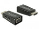 DeLOCK 65901 kabel kønsskifter HDMI A VGA & 3.5 mm Audio Sort