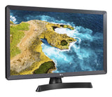 LG HD 24TQ510S-PZ TV 59,9 cm (23.6") Smart TV Wi-Fi Sort, Grå 250 cd/m²