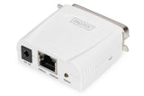 Digitus DN-13001-1 printserver Ethernet LAN Hvid