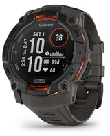 Garmin Instinct 3 Solar 3,3 cm (1.3") MIP 50 mm Digital 176 x 176 pixel Berøringsskærm Sort GPS (satellit)