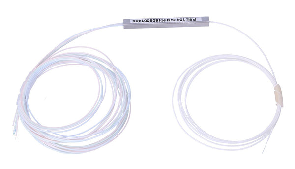 Extralink 1:4 PLC SPLITTER WITHOUT CONNECTORS 1M 0.9MM STEEL BOX Kabelfordeler Hvid