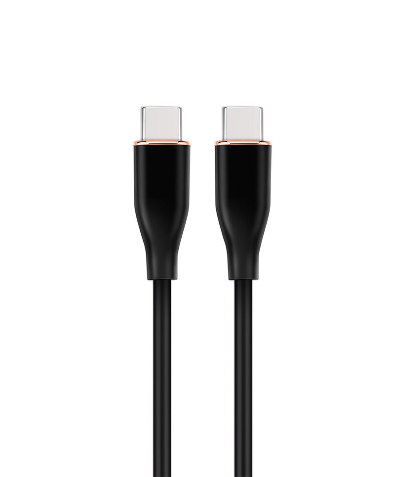 Gembird GMB Audio CC-USB2S-CMCM-1.5M-BK USB-kabel USB 2.0 1,5 m USB C 480 Gbit/sek. Sort