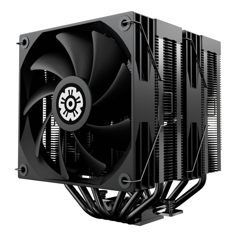 Enermax ETS-TD60D Computerkølesystem Processor Luftkøler 12 cm Sort