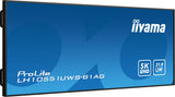 iiyama LH10551UWS-B1AG skilte display Digital fladpaneldisplay 2,66 m (104.7") LED 500 cd/m² UltraWide 5K HD Sort 24/7