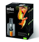 Braun Multiquick 7 juicer J 700 Frugtpresser 1000 W Rustfrit stål
