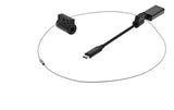 Deltaco Modulær HDMI-adapterring, HDMI til USB-C, sort