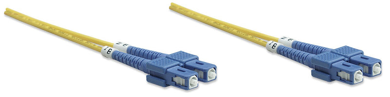 Intellinet 470605 InfiniBand og fiberoptisk kabel 1 m SC Gul