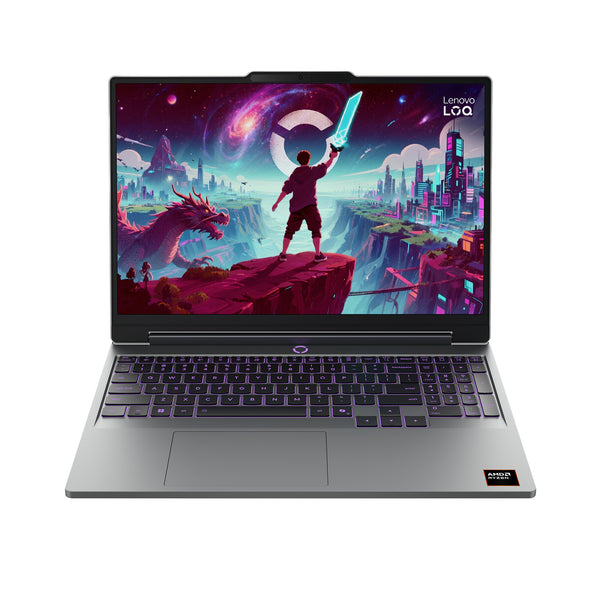 Lenovo LOQ 15AHP11 AMD Ryzen™ 7 250 Laptop 38,9 cm (15.3") WUXGA 16 GB DDR5-SDRAM 1 TB SSD NVIDIA GeForce RTX 5060 Wi-Fi 6 (802.11ax) Windows 11 Home Grå Tysk